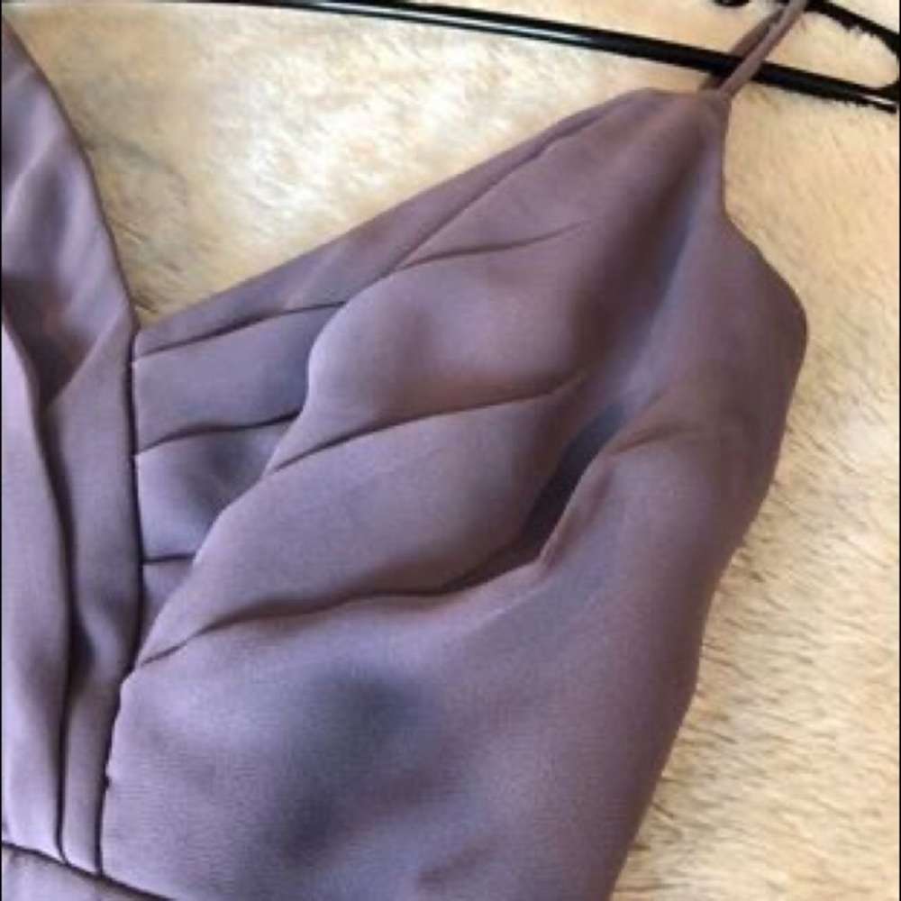 Mori Lee Bridesmaid Dress - Heather Purple